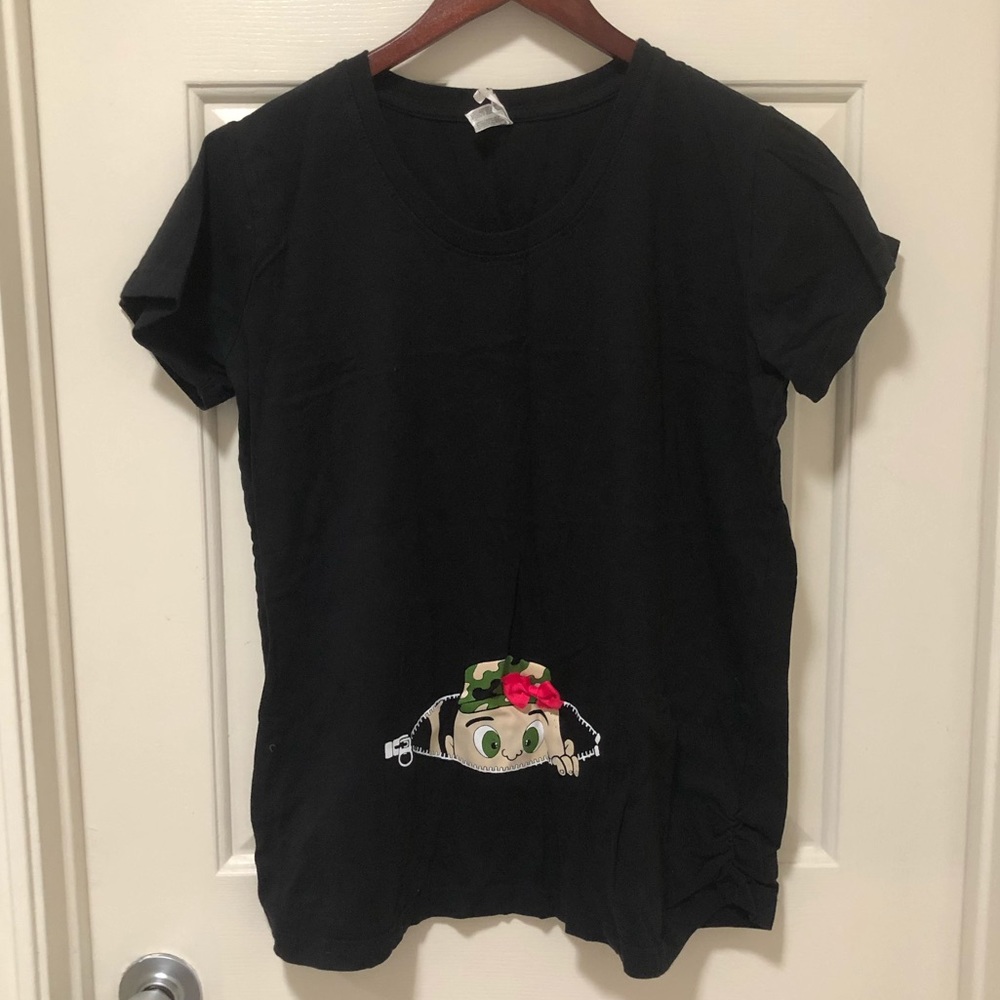 💗MATERNITY Military/Army/Marines Baby Tshirt